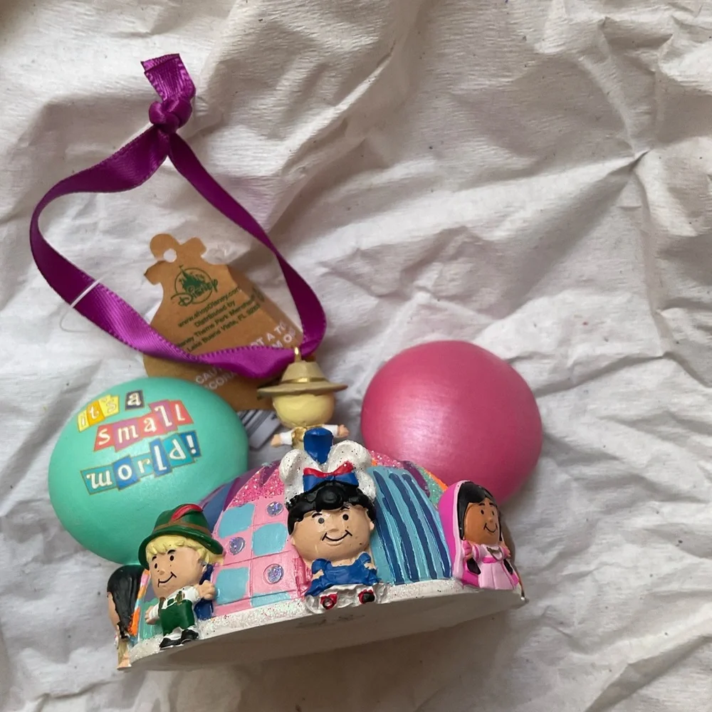 Disney It’s a Small Work]ld Sketchbook Ear Hat ornament  ,2023 sale - Picture 3 of 3
